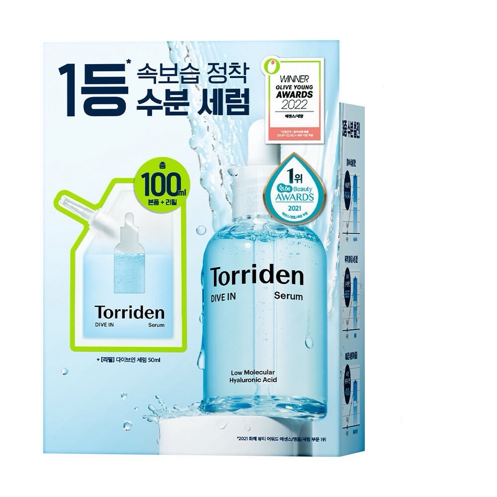 Torriden Dive In Serum 50mL Special Set (+50ml refill)